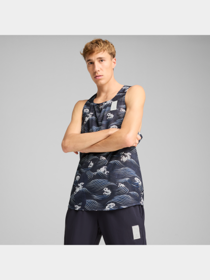 Майка спортивна PUMA M x Saysky Singlet Aop модель 526956 — фото 3 - INTERTOP