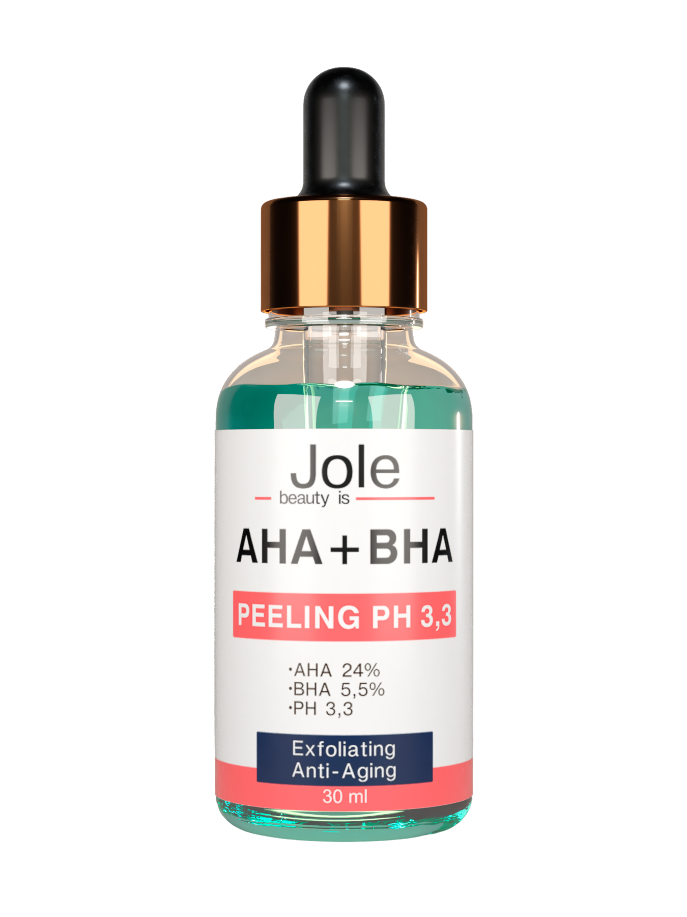 Пилинг для лица AHA+BHA кислот, РН3,0 Jole модель jpcab30 Фото