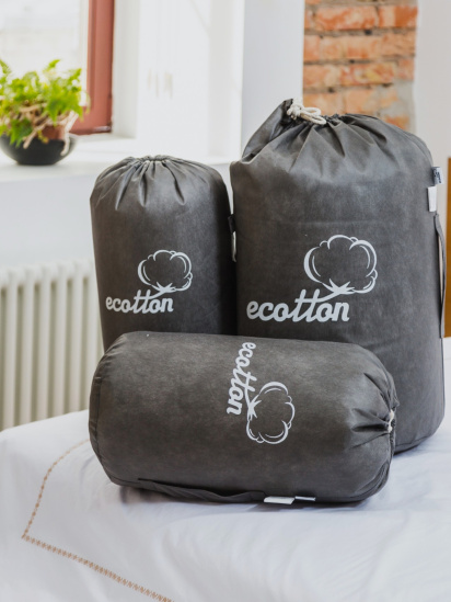 Ecotton ­Подушка Ecofill Premium антиалергенна з кантом та наповнювачем біопух в чохлі для зберігання модель 25069 — фото 6 - INTERTOP