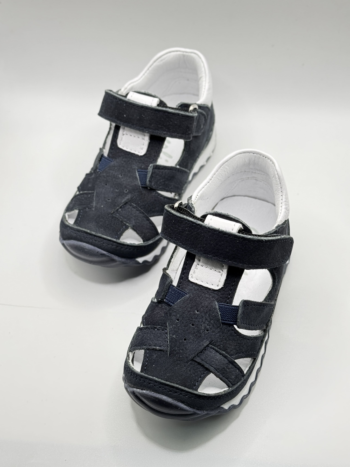 Сандалії Perlina модель 23siniynubuk Фото