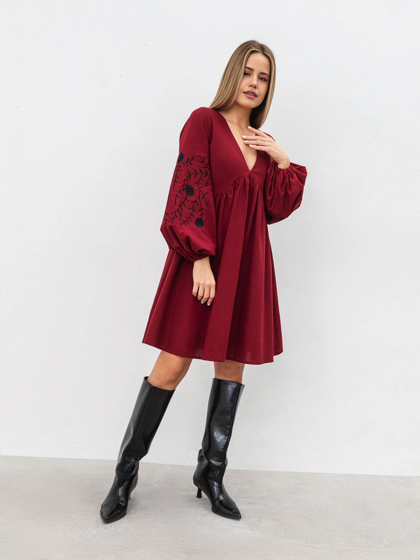 Платье мини Romashka Калькутта модель 201063405002 Фото