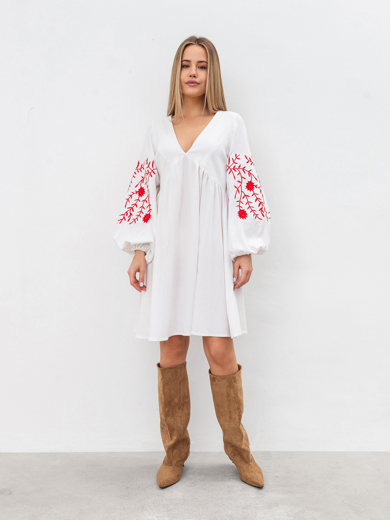 Платье мини Romashka Калькутта модель 201063405091 Фото