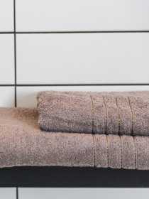 Рушник махровий з бортом високої щільності Mink Ecotton модель 24410 Фото