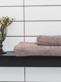 Рушник махровий з бортом високої щільності Mink Ecotton модель 24410 Фото