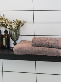 Рушник махровий з бортом високої щільності Mink Ecotton модель 24410 Фото