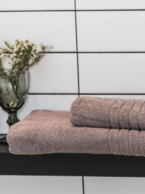 Полотенце махровое с бортом высокой плотности Mink Ecotton модель 24410 Фото