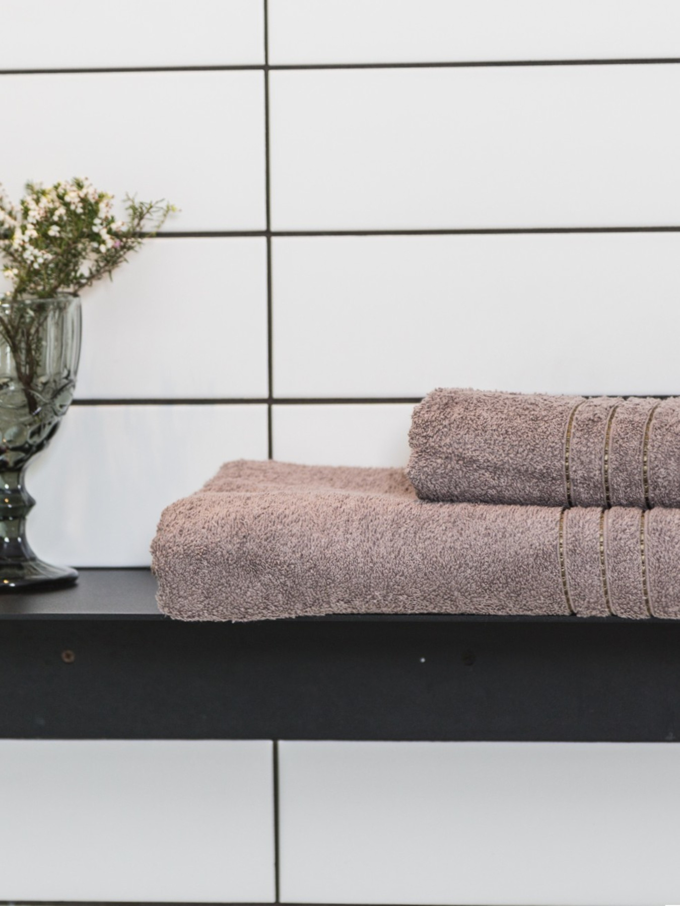 Рушник махровий з бортом високої щільності Mink Ecotton модель 24410 Рушник махровий з бортом високої щільності Mink Ecotton модель 24410 Фото