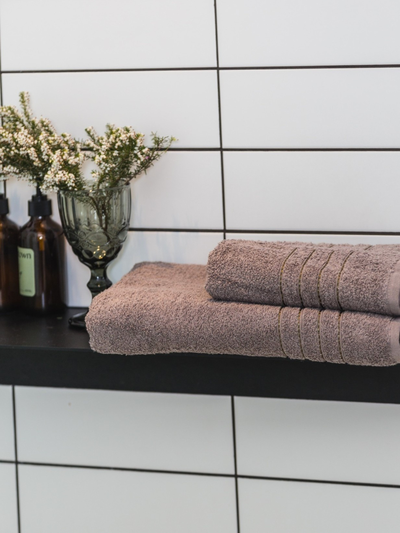 Рушник махровий з бортом високої щільності Mink Ecotton модель 24410 Рушник махровий з бортом високої щільності Mink Ecotton модель 24410 Фото