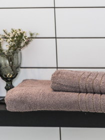 Рушник махровий з бортом високої щільності Mink Ecotton модель 24410 Фото