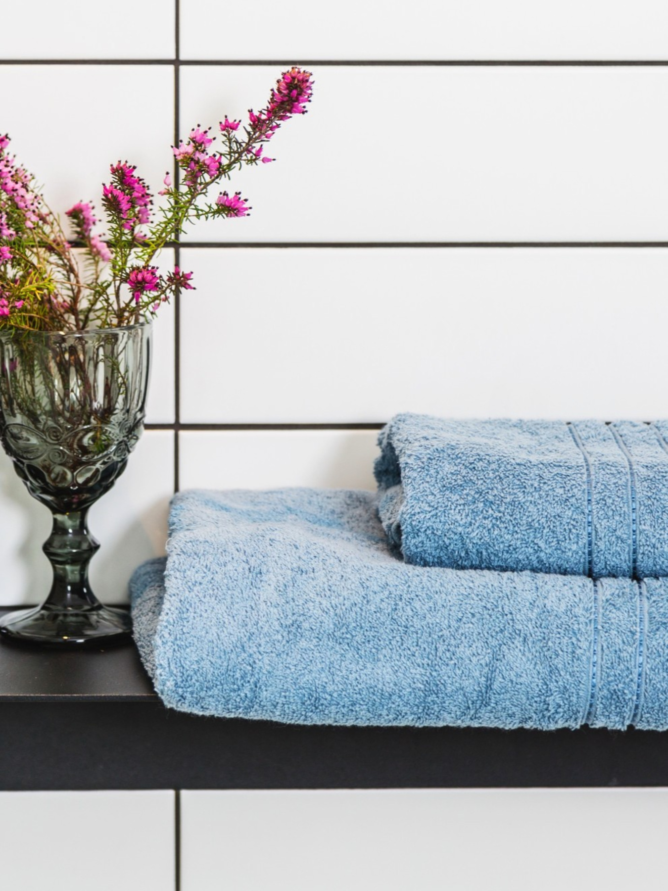 Рушник махровий з бортом високої щільності Indigo Ecotton модель 24407 Фото