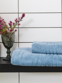 Рушник махровий з бортом високої щільності Indigo Ecotton модель 24407 Рушник махровий з бортом високої щільності Indigo Ecotton модель 24407 Фото