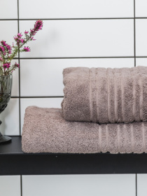 Полотенце махровое с бортом высокой плотности Cappuccino Ecotton модель 22617 Полотенце махровое с бортом высокой плотности Cappuccino Ecotton модель 22617 Фото