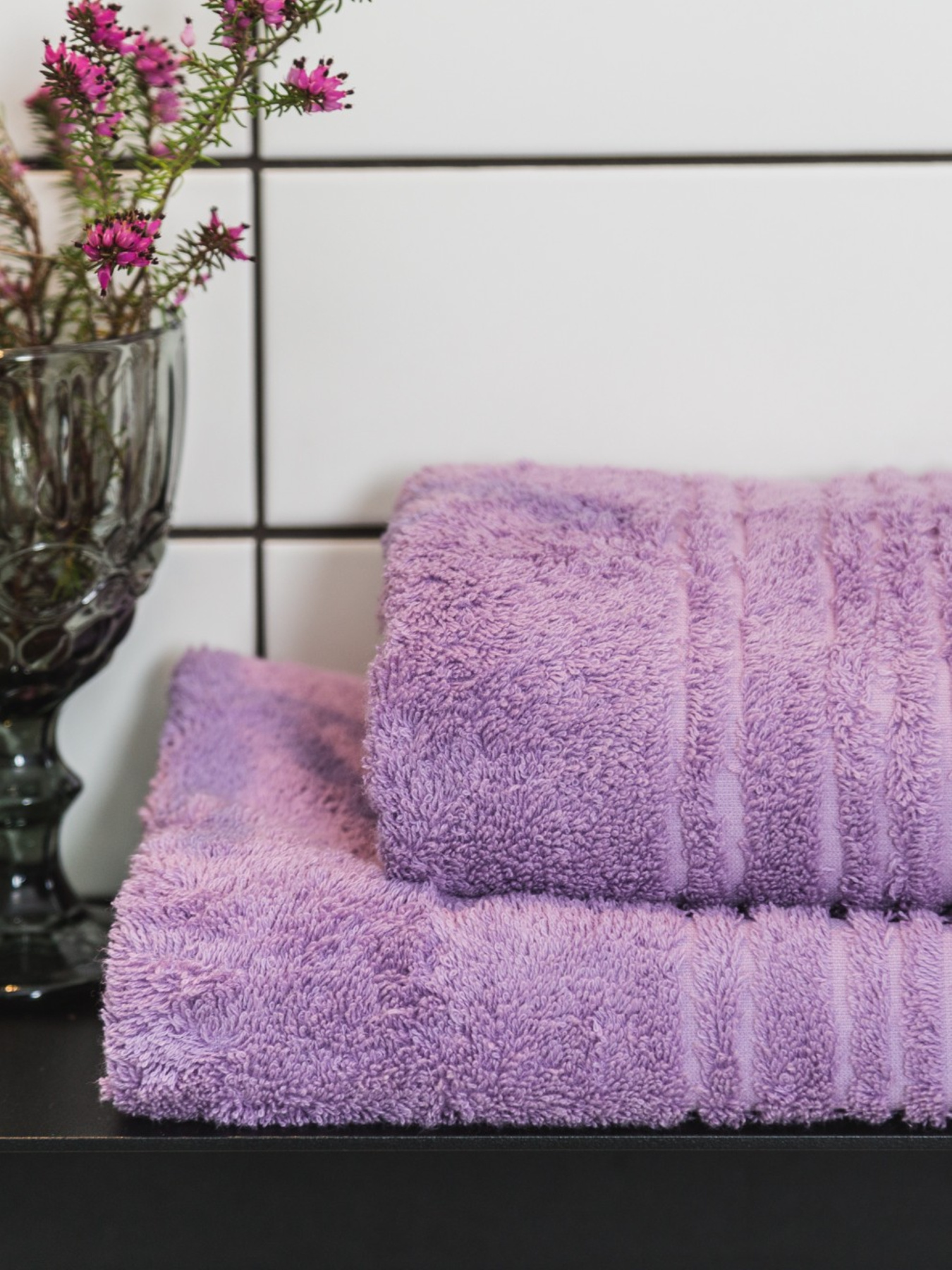 Рушник махровий з бортом високої щільності Lilac Ecotton модель 22623 Рушник махровий з бортом високої щільності Lilac Ecotton модель 22623 Фото