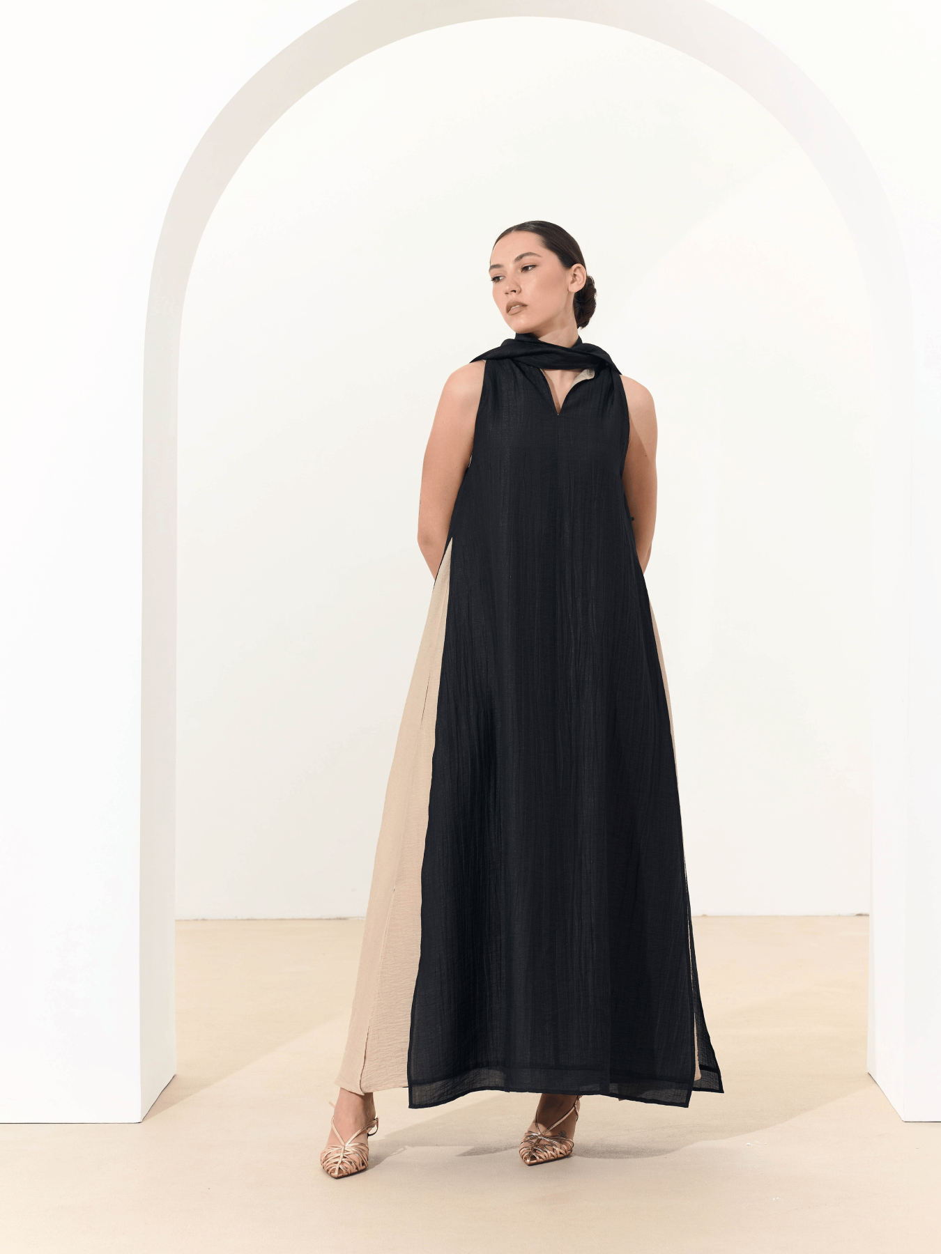 Платье макси A LOT модель 100564 Фото