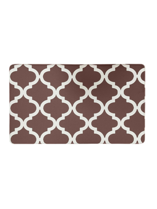 Коврик кухонный с эффектом памяти нескользящий водонепроницаемый и эргономичный, Коричневый Lovely Svi  модель 280822 Фото