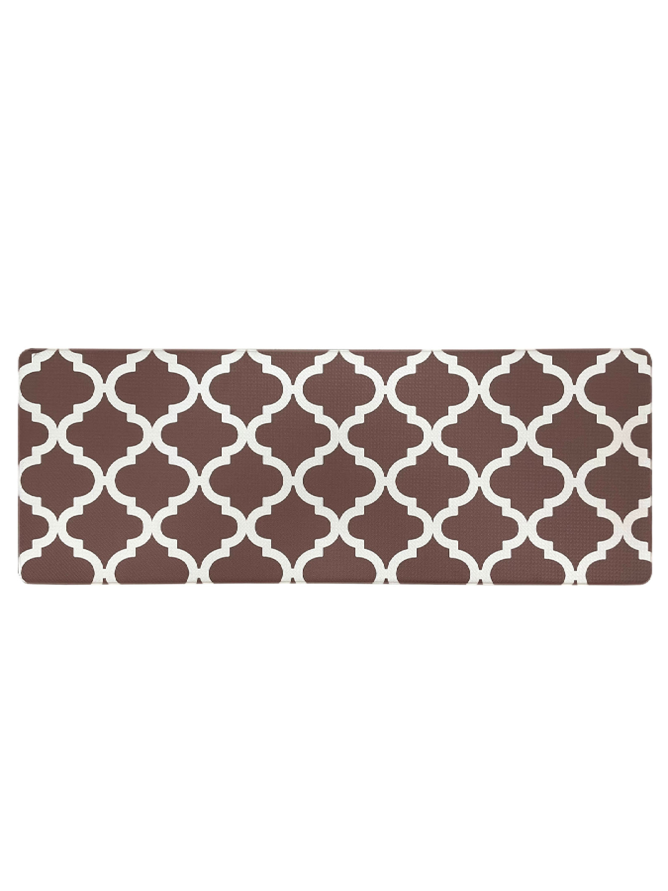 Коврик кухонный с эффектом памяти нескользящий - водонепроницаемый и эргономичный, 44x119x1см Коричневый Lovely Svi  модель 160822 Фото