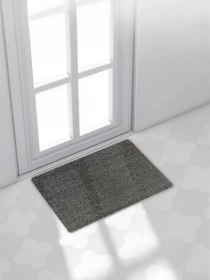 Дверний килимок з петлевою щетиною розміром  для внутрішнього зовнішнього входу - Сірий Lovely Svi  модель 41022 Фото