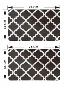 Набор коврики кухонные  2 шт Черный Lovely Svi  модель 190343 Фото