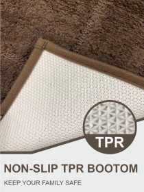 Килимок для ванної кімнати 50 х 80 см -  Коричневий (2565071) Lovely Svi  модель 2565071 Фото