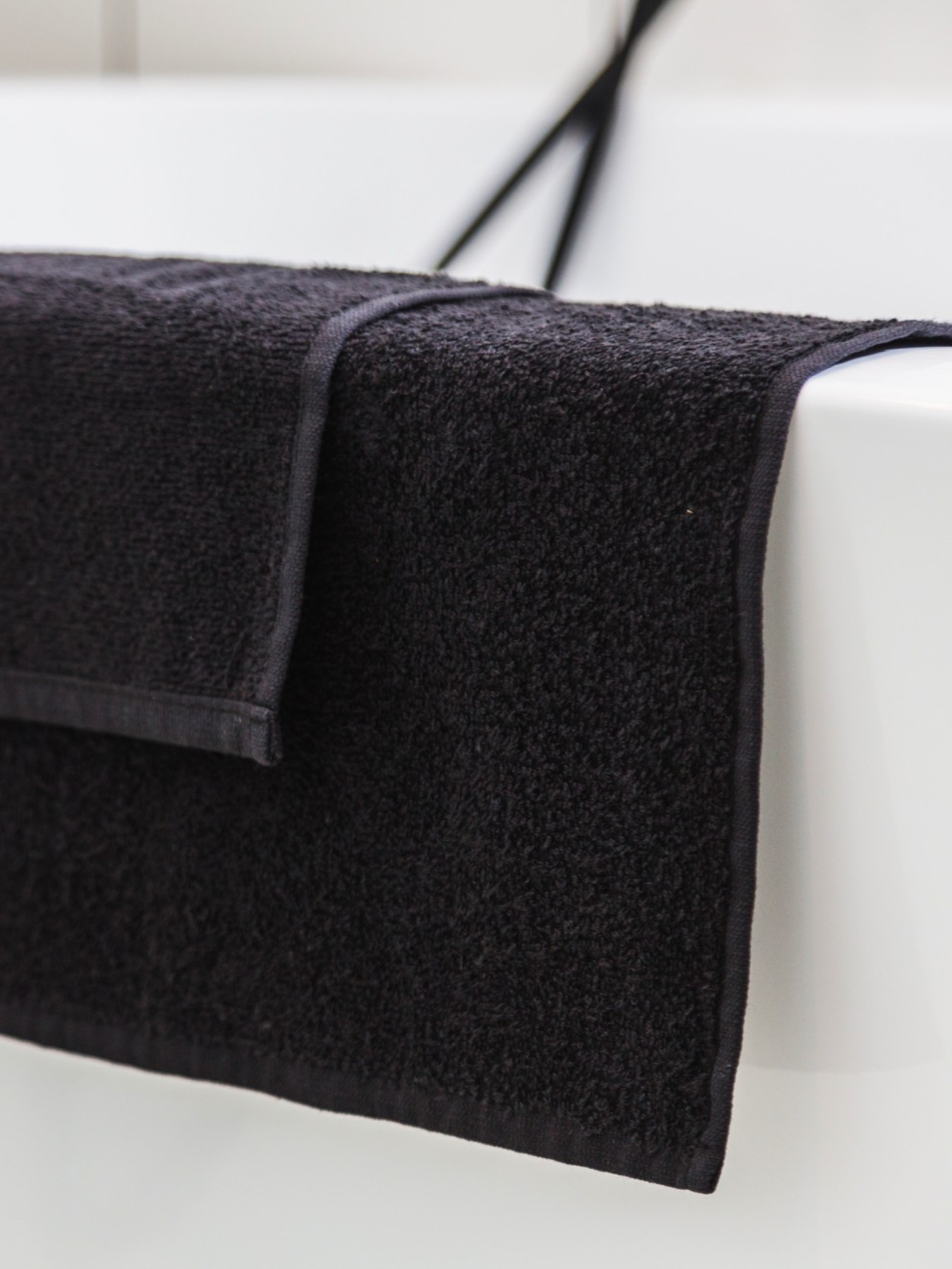 Комплект махрових серветок для рук 6 шт. Black Ecotton модель 23108 Фото