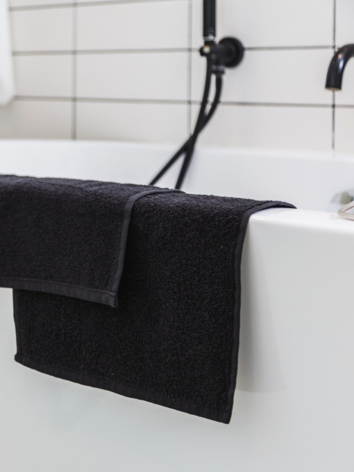 Комплект махровых салфеток для рук 6 шт. Black Ecotton модель 23108 Фото