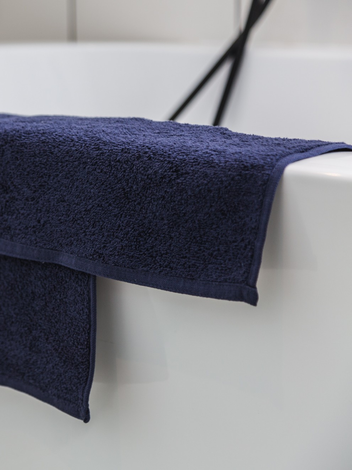 Комплект махровых салфеток для рук 6 шт. Dark Blue Ecotton модель 23111 Фото