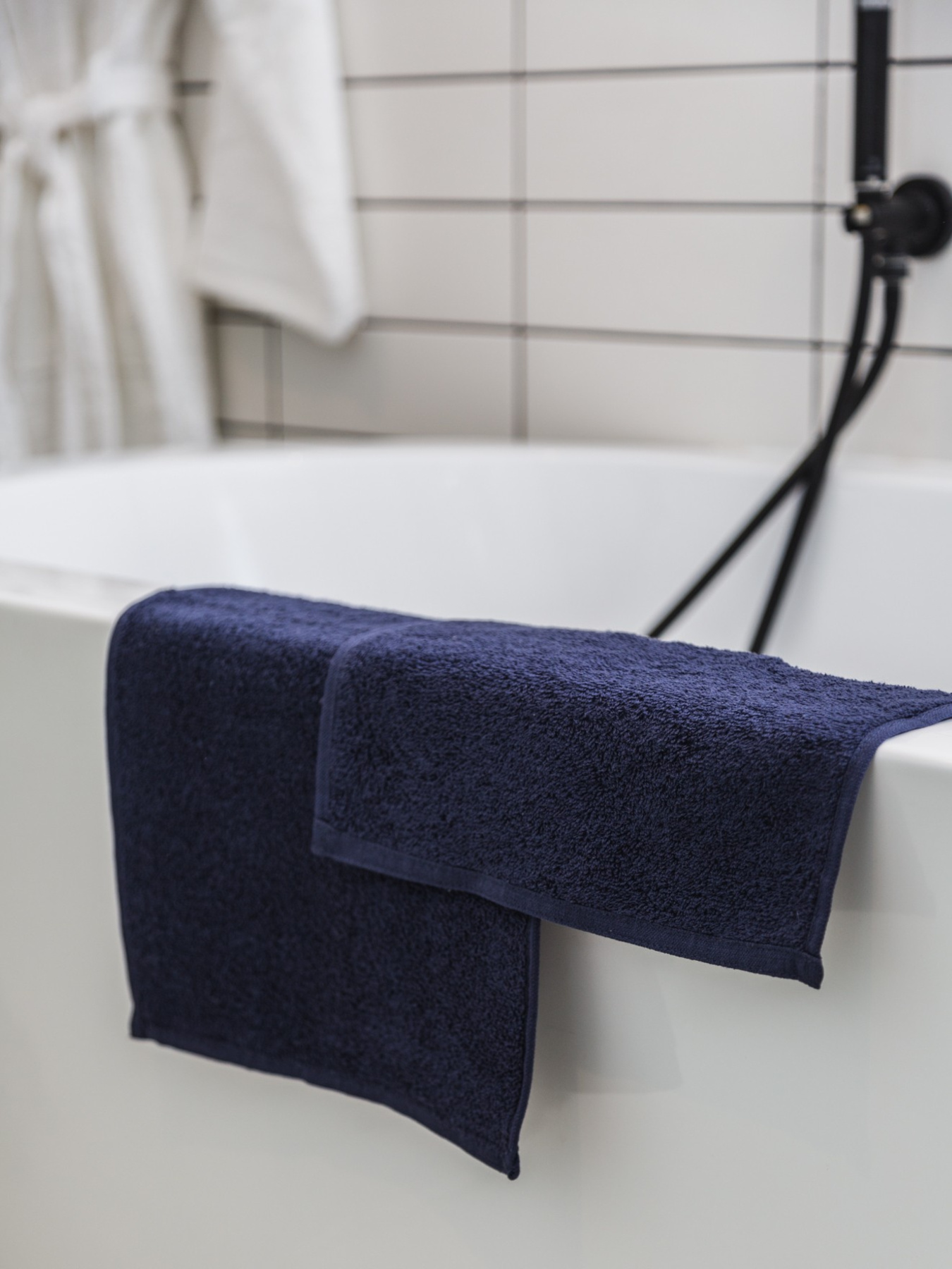 Комплект махровых салфеток для рук 6 шт. Dark Blue Ecotton модель 23111 Комплект махровых салфеток для рук 6 шт. Dark Blue Ecotton модель 23111 Фото