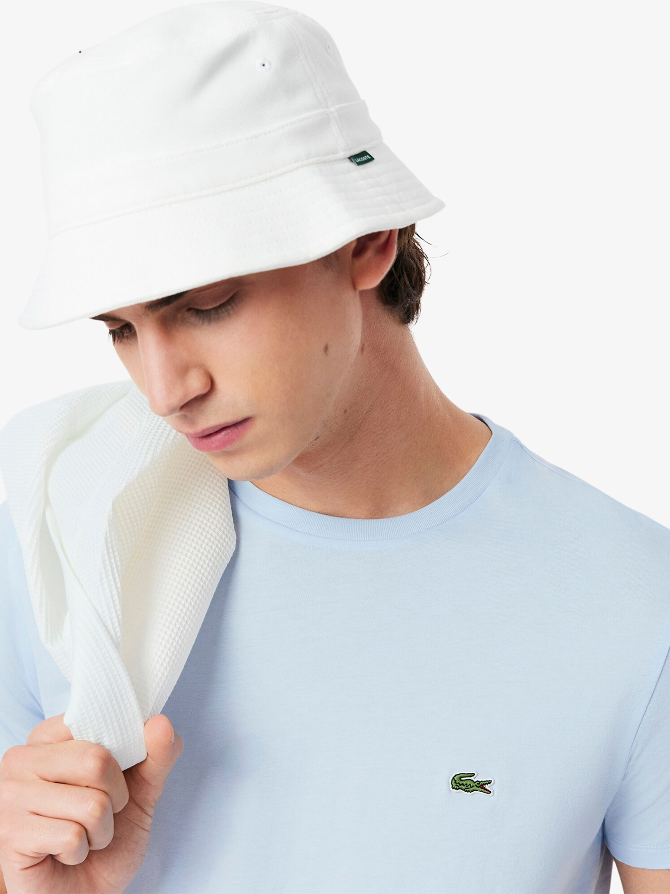 Футболка Lacoste модель TH6709T01 Футболка Lacoste модель TH6709T01 Фото