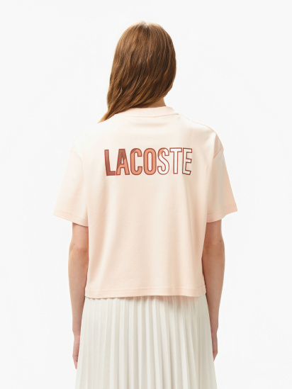 Футболка Lacoste модель TF0504HCZ — фото 4 - INTERTOP