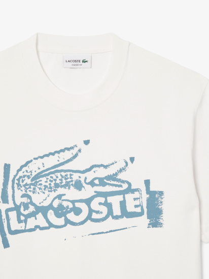 Футболка Lacoste модель TH0284CPI — фото 5 - INTERTOP
