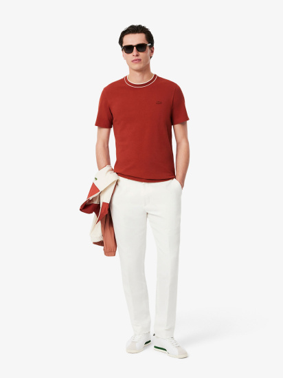 Футболка Lacoste модель TH8174AFS — фото 3 - INTERTOP