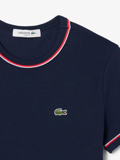 Футболка Lacoste модель TF0347GWI — фото 4 - INTERTOP