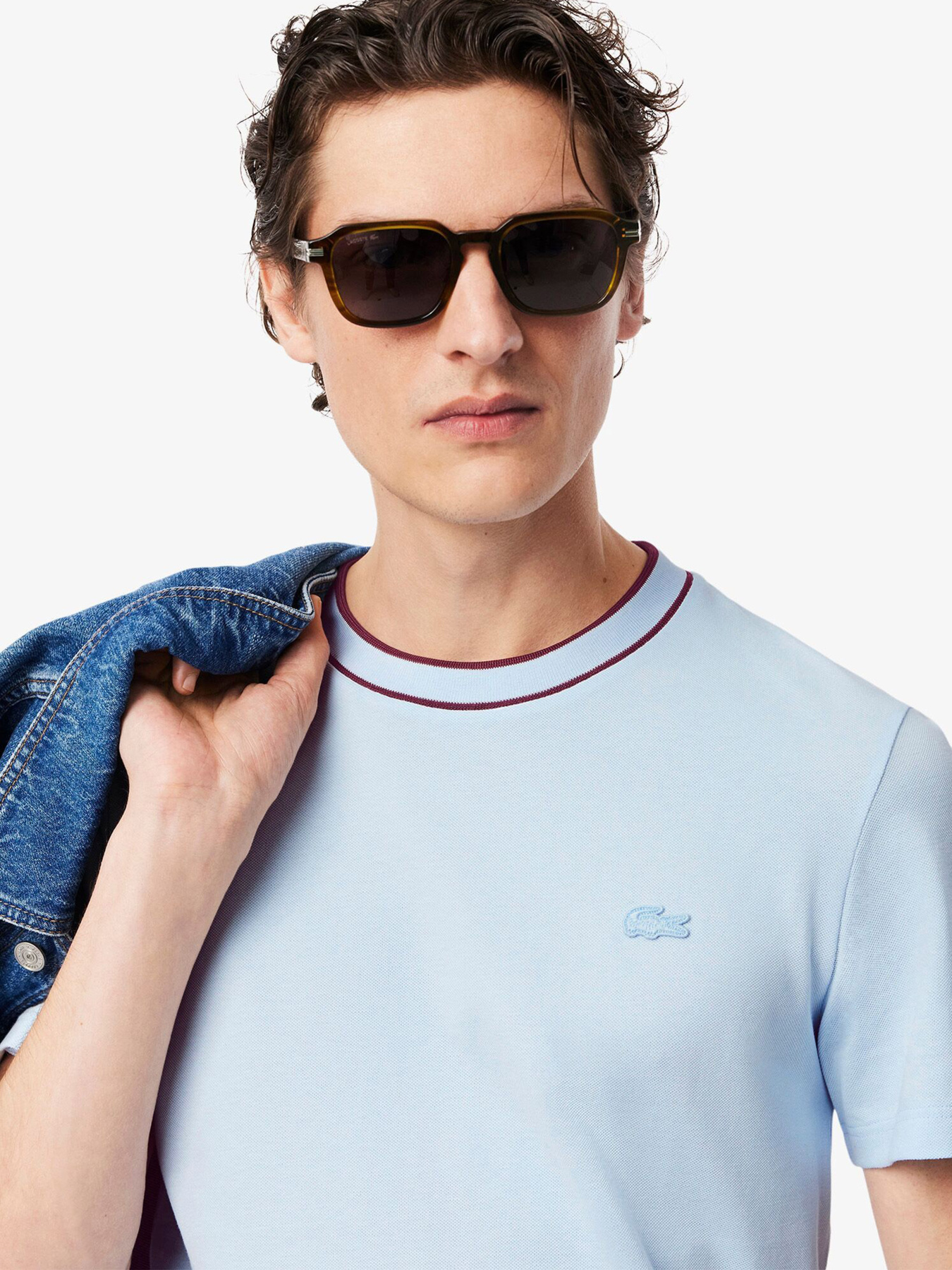 Футболка Lacoste модель TH8174T01 Фото