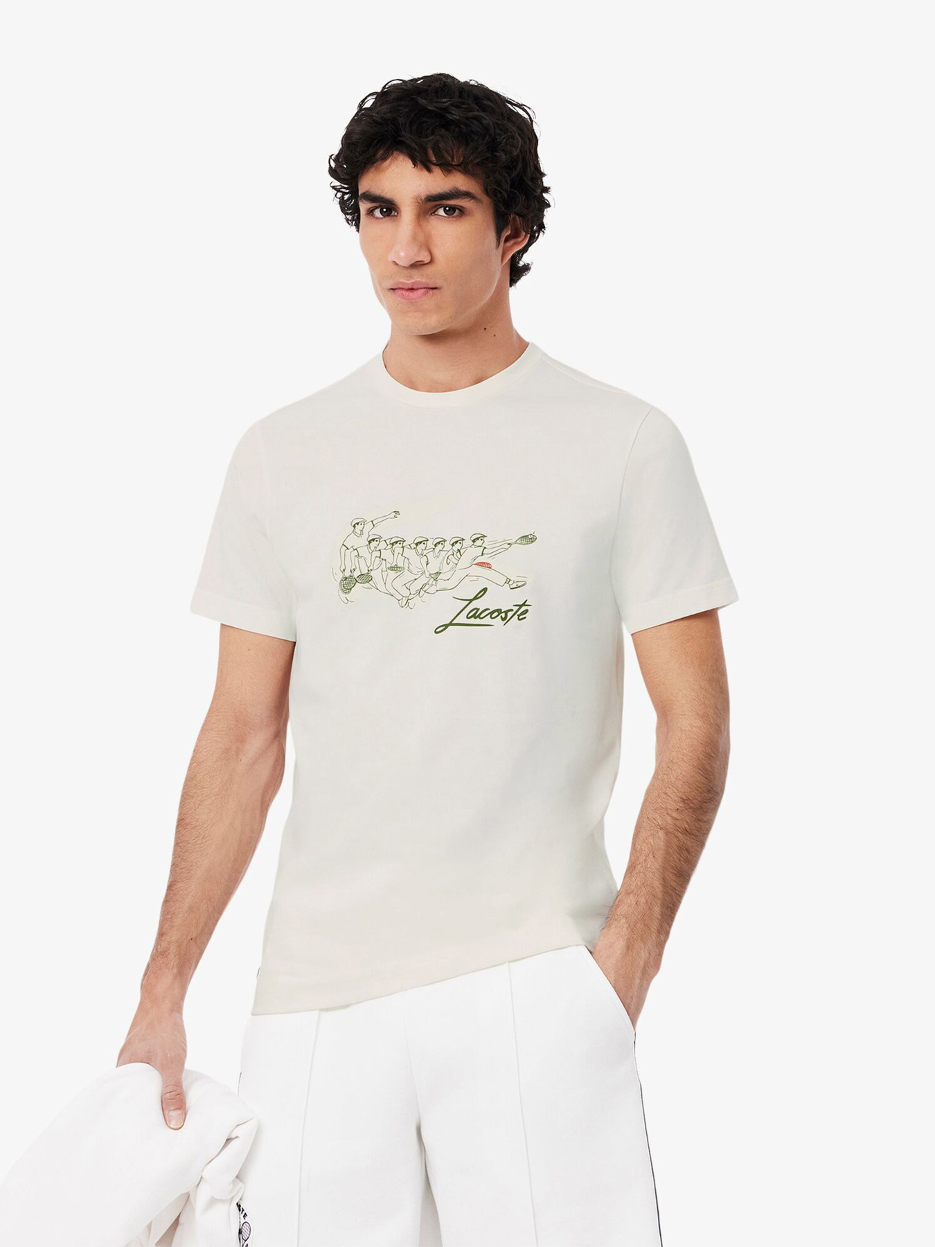 Футболка Lacoste модель TH2102NYV Футболка Lacoste модель TH2102NYV Фото