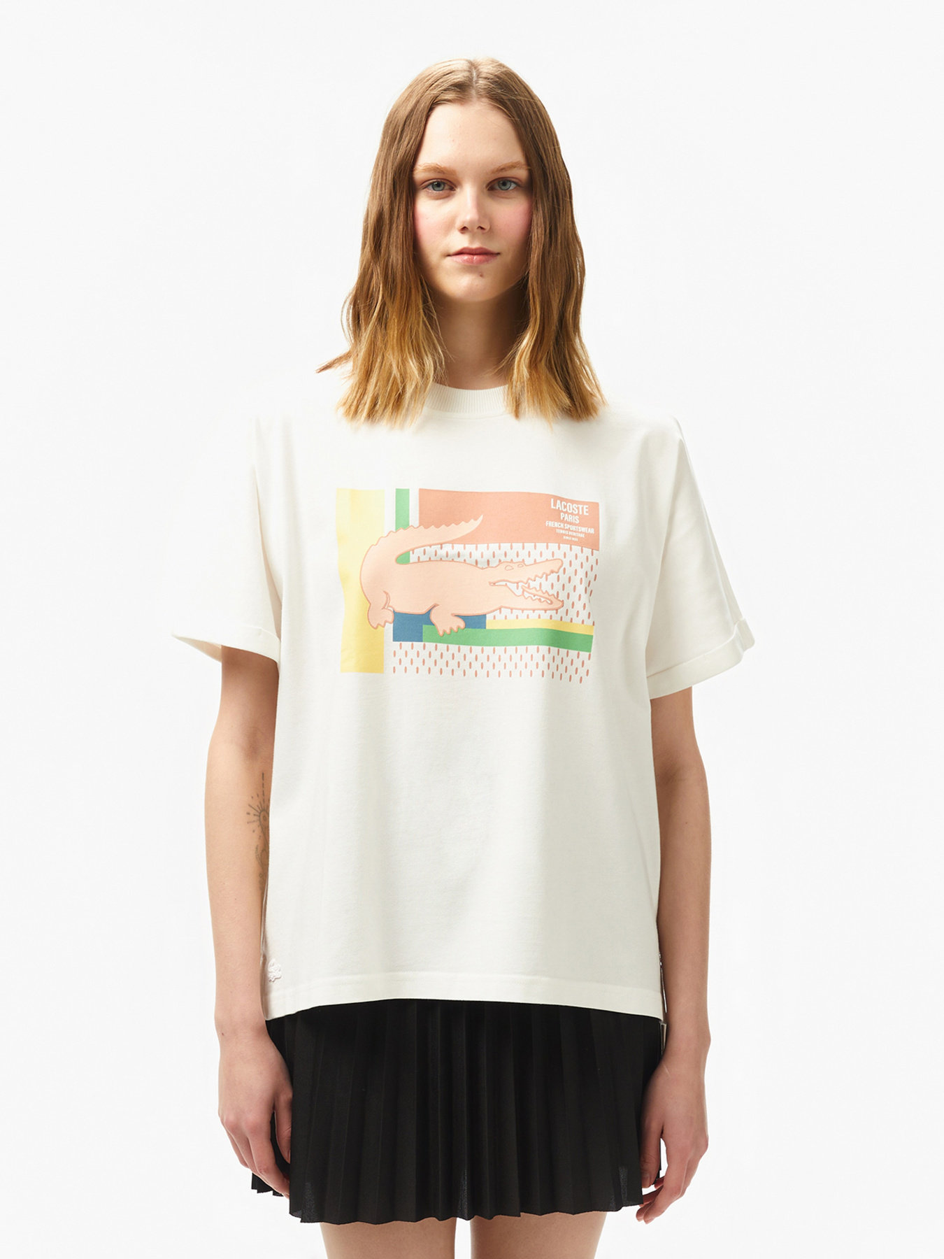 Футболка Lacoste модель TF051470V Футболка Lacoste модель TF051470V Фото