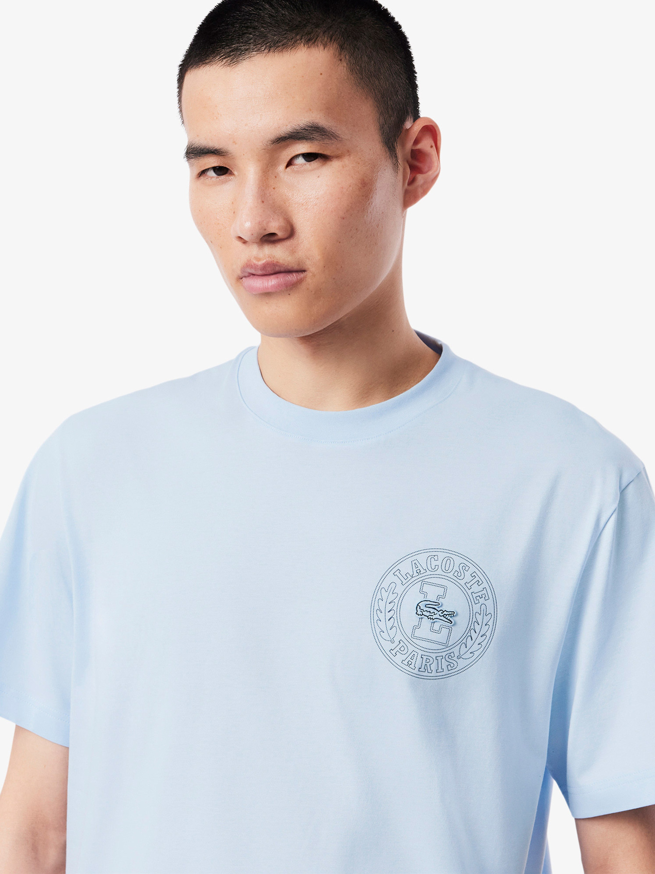 Футболка Lacoste модель TH0125T01 Фото