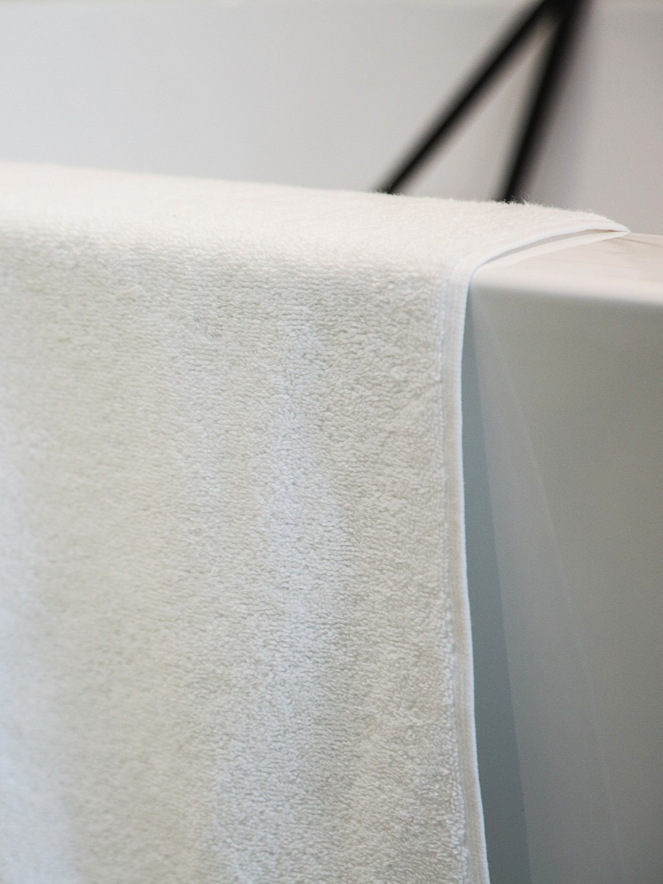 Килимок махровий для ніг білий White високої щільності Ecotton модель 20323 Фото