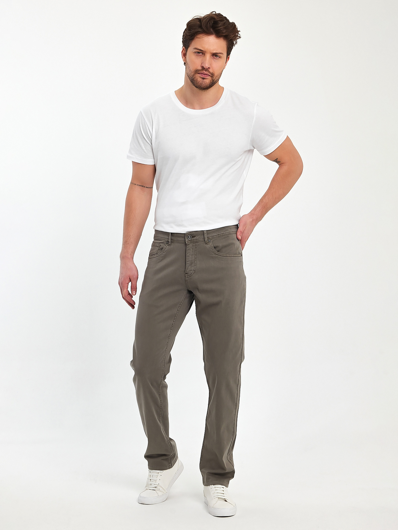 Джинсы Trend Collection модель TC12120GreyBeigeDZHNS Фото