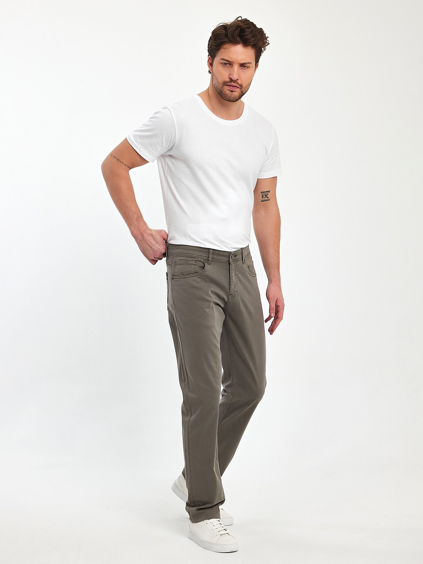 Джинсы Trend Collection модель TC12120GreyBeigeDZHNS Фото