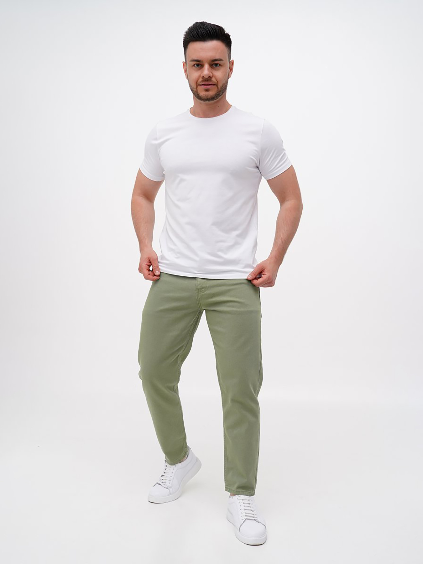 Джинсы Trend Collection модель TC11449OliveDZHNS Фото