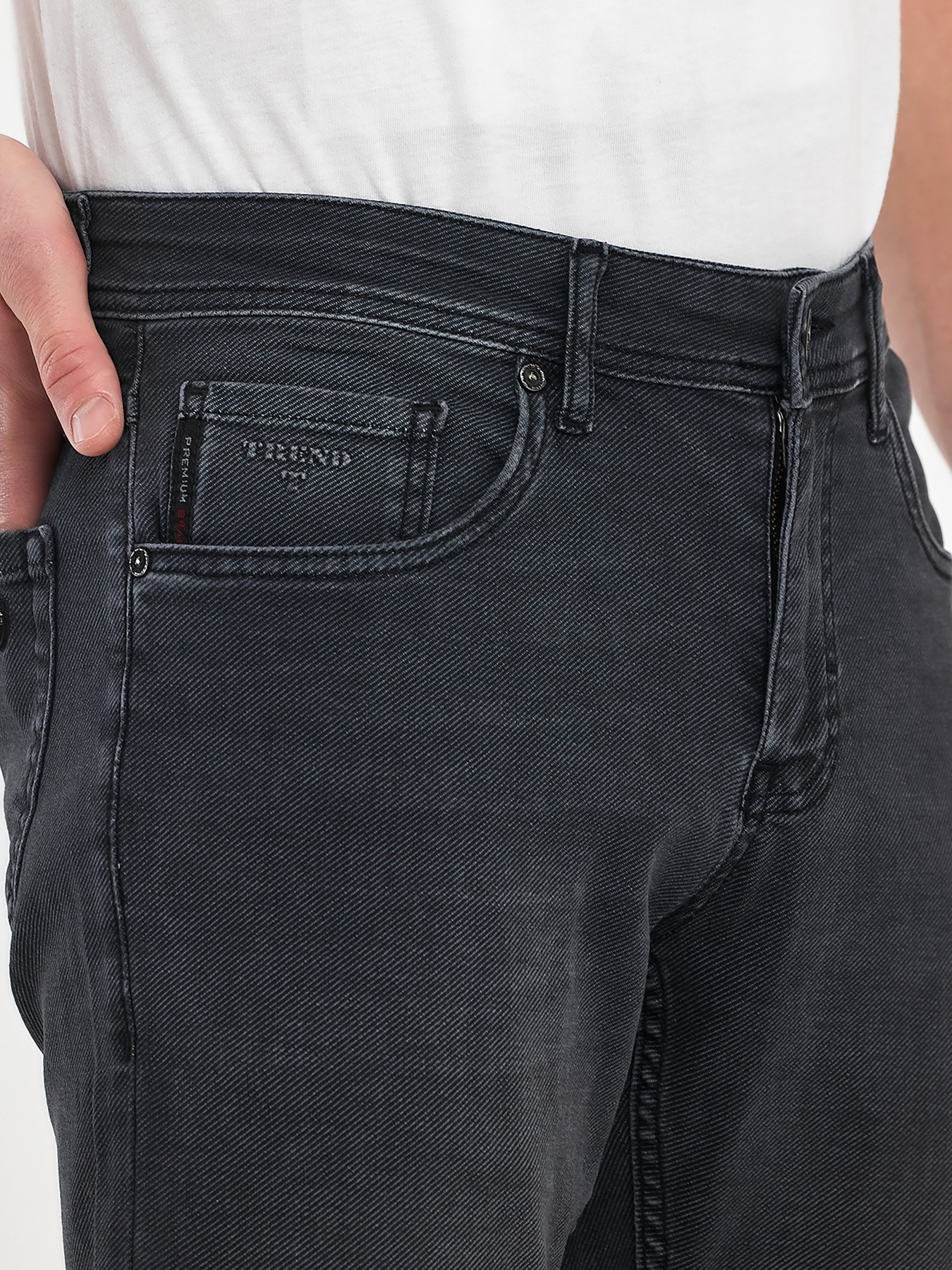 Джинси Trend Collection модель TC11298BlackGreyDZHNS Фото