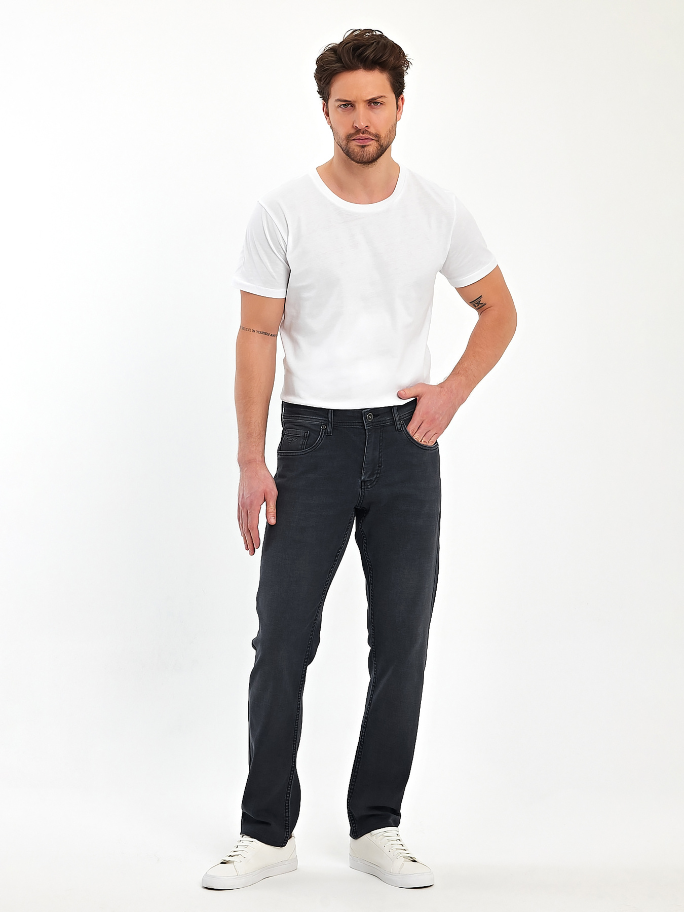 Джинси Trend Collection модель TC11298BlackGreyDZHNS Фото