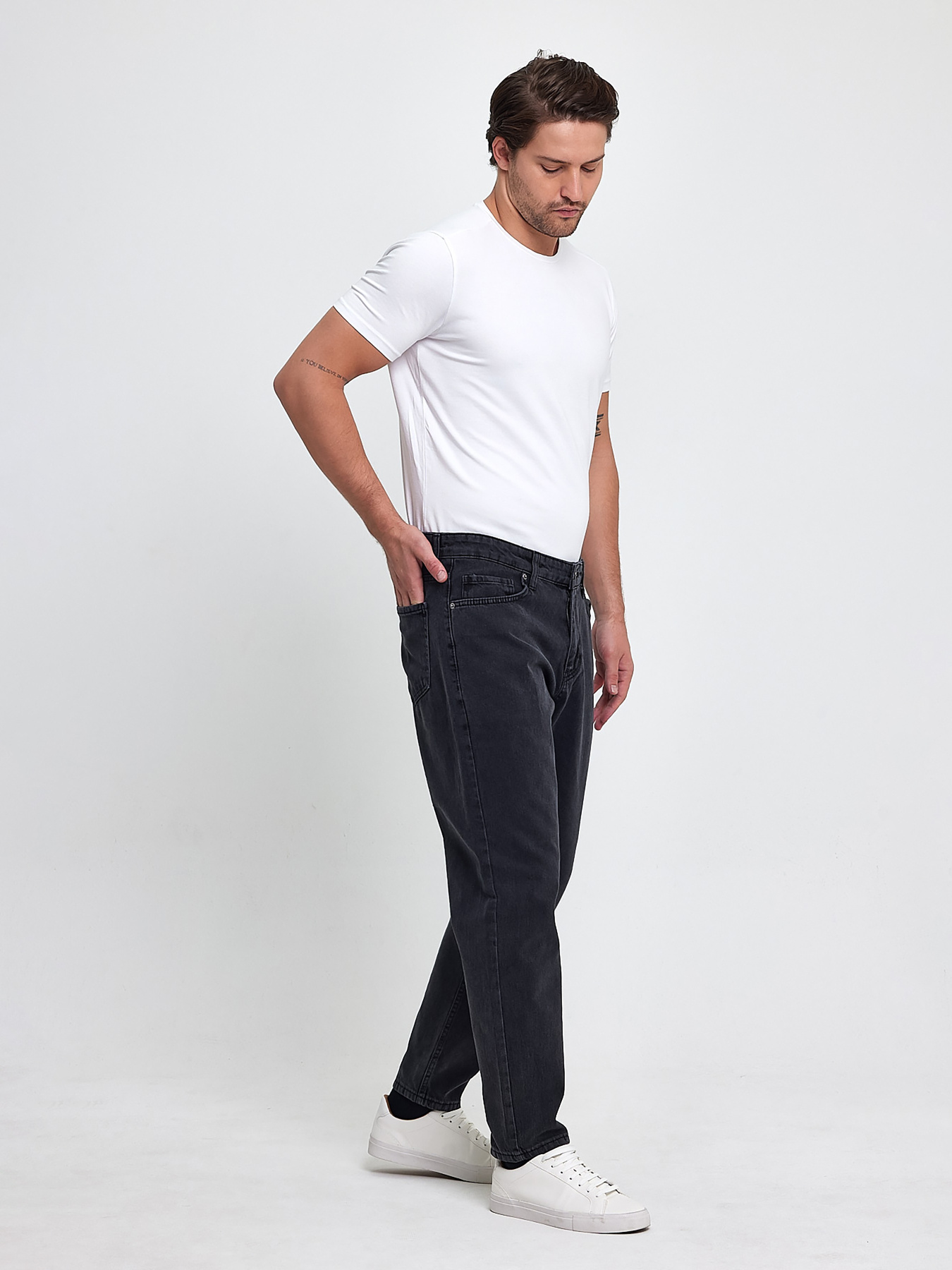 Джинси Trend Collection модель TC9805BlackGreyDZHNS Фото