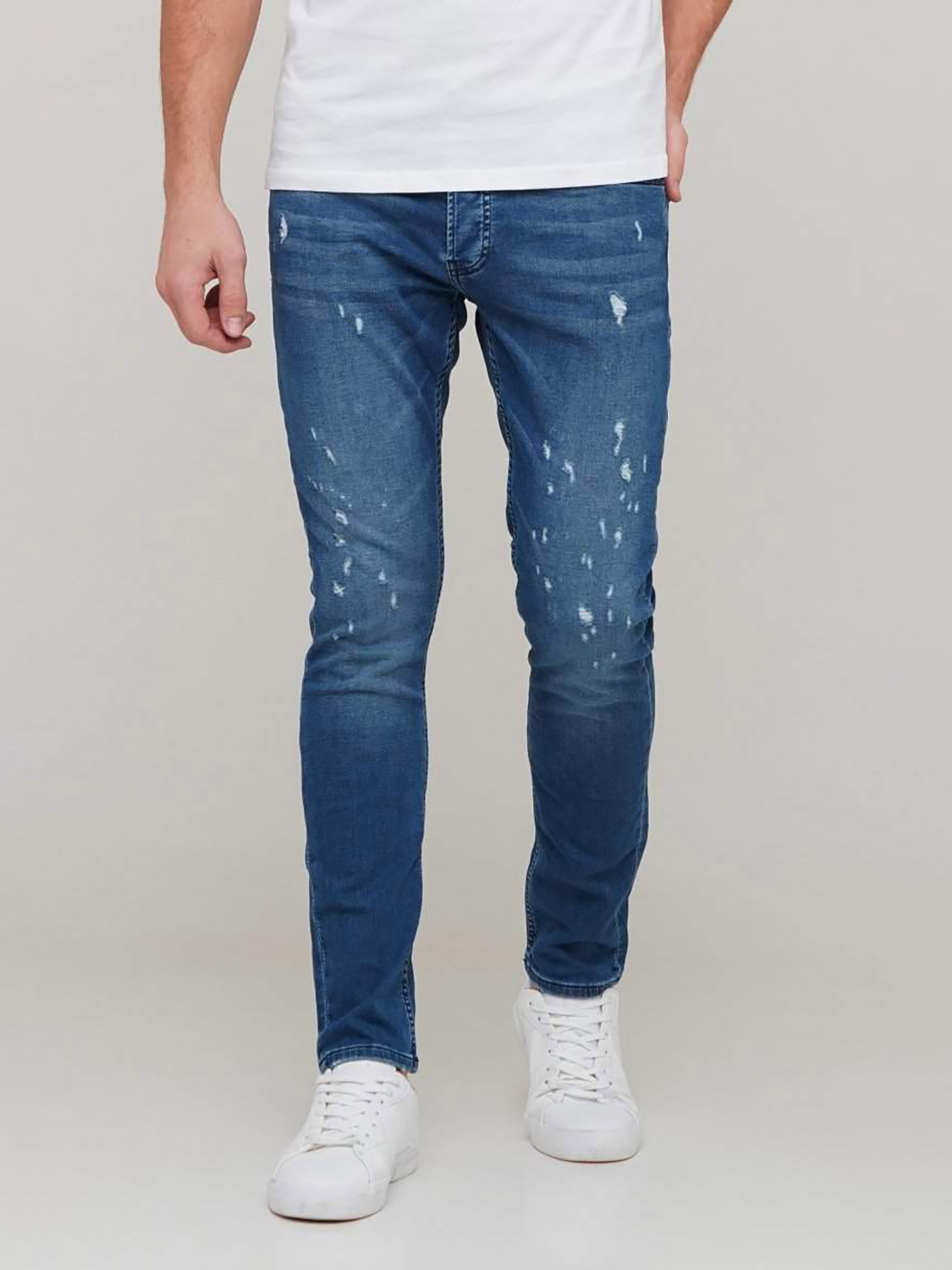 Скіні джинси Trend Collection модель TC3341BlueDZHNS Фото