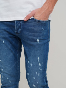 Скіні джинси Trend Collection модель TC3341BlueDZHNS Фото