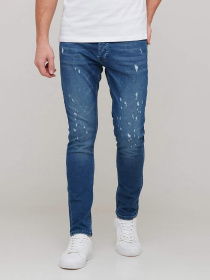 Скіні джинси Trend Collection модель TC3341BlueDZHNS Фото