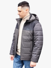 Демісезонна куртка Sun's House модель DV-109-grey Фото