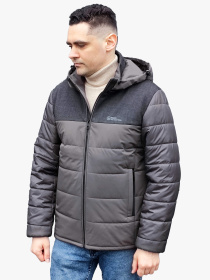 Демісезонна куртка Sun's House модель DV-109-grey Фото