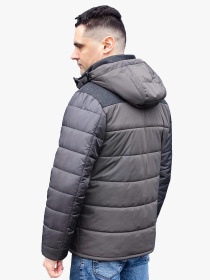 Демісезонна куртка Sun's House модель DV-109-grey Фото