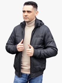 Демісезонна куртка Sun's House модель DV-89-grey Демісезонна куртка Sun's House модель DV-89-grey Фото